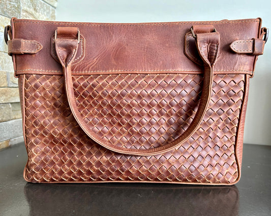 Small Travel handbag Cuoio