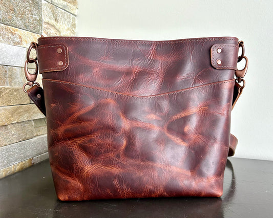 Cognac Shoulder Bag